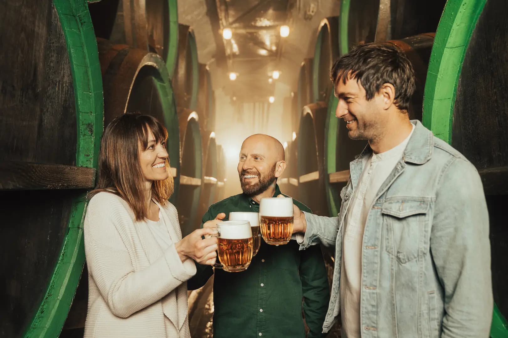 Neomezená konzumace piva Pilsner Urquell přímo ve sklepích