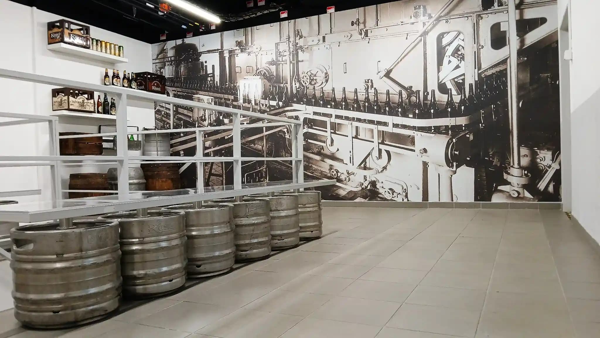 Expozice pivních obalů